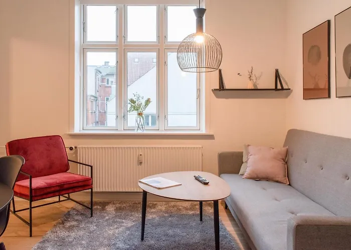 Bright And Spacious Apartment In Downtown Arhus